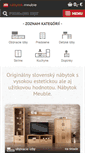 Mobile Screenshot of meuble.sk